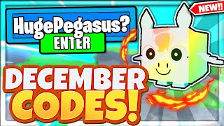 Roblox Pet Simulator X codes for December 2021