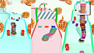 🥘 pan cake rush -cake run 3d Max All levels Game 🎮  walkthrough  top free games andriod,ios screenshot 3