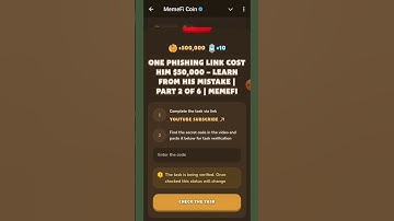 One Phishing Link Cost Him $50,000 – Learn from His Mistake | Part 2 of 6 | MemeFi | MemeFi Code |