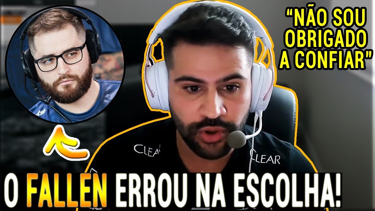 TRETA POLEMICA!! fallen FOI gankar o WAVE E não deu muito CERTO