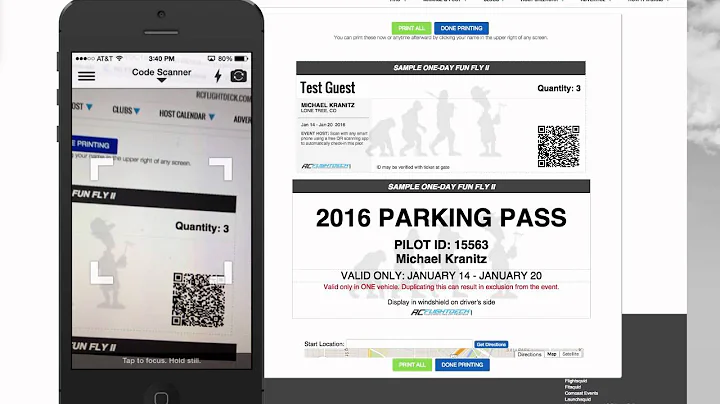 Eventsquid.com: How to Scan Registration Tickets