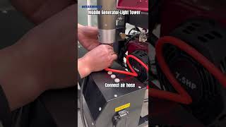 Mobile Generator Light Tower ,Super Bright