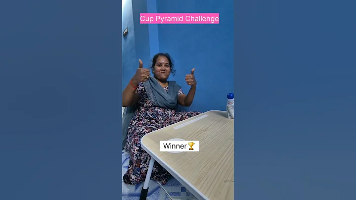 cup pyramid challenge | #games #shorts #cupchallenge #fun #gamechallenge #explore