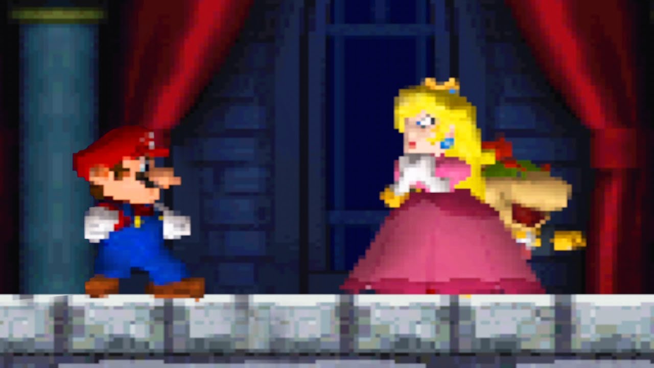 New Super Mario Bros. The Next Adventure - Полное прохождение, часть 4, мир 3, Затопленное подзем...