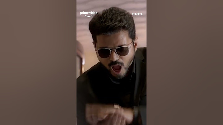 Thalapathy Vijay's Chewing Gum Style #primevideoindia