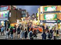 [4K] Walk through the Days and Nights of Hongdae during the Holiday Seoul Korea 서울 홍대의 낮과 밤을 함께 걷다