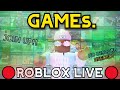  roblox chill live i playing games  join up  lukieo to1500sub