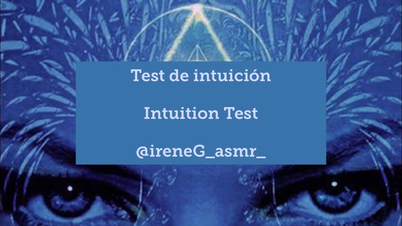 Test de intuición / intuition test. Tercer ojo / Third eye. - YouTube