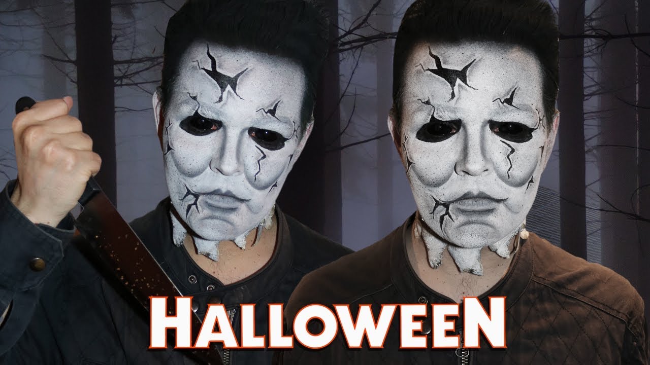 Halloween Michael Myers Makeup Tutorial YouTube