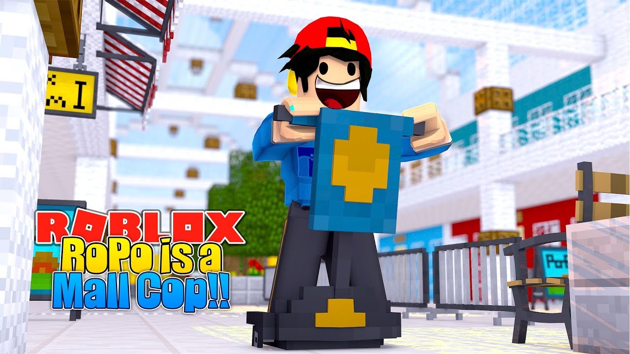 Repeat Roblox Ropo Becomes A Mall Cop By Ropo You2repeat - roblox flee the facility evil ropo captures the little club