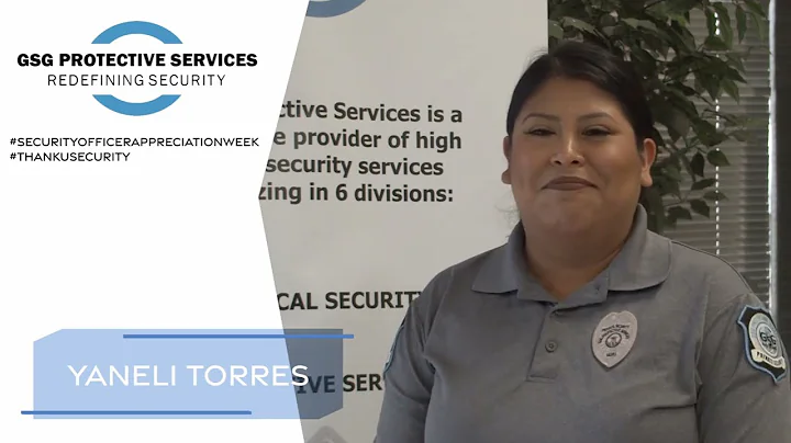 Security Officer Appreciation Week - Yaneli Torres