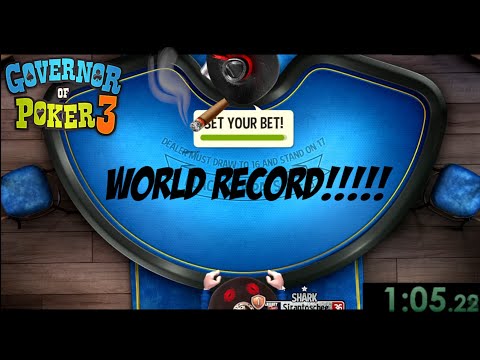 GOVERNOR OF POKER 3 SPEEDRUN!!! *WR*