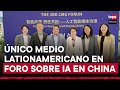 China: IRTP, el único medio latinoamericano en foro global de IA aplicada a radio y televisión