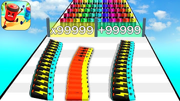 Satisfying Mobile Game Battery Run Top Free Gameplay Walkthrough All Levels Latest Update Max Speed