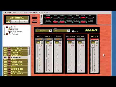 Memorabilia Boss Gx 700 Patch Editor Librarian Youtube Memorabilia Boss Gx 700 Patch Editor Librarian Youtube
