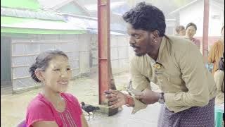 ကလေး၉ယောက်နဲ့အဆင်မပြေတဲ့မိသားစုရသေ့တောင် ကျိုက်ထီးရိုးဘုရားအလှူရှင်တစ်ဦးမှ ၁သိန်းလှူဒါန်း