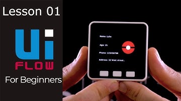 M5Stack UiFlow for Beginners - Lesson 01 - Hello World