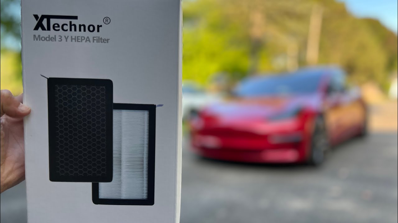 TESLA MODEL 3 - How To Replace Cabin Filter + Giveaway 