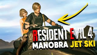 RESIDENT EVIL 4 REMAKE - MANOBRA NO JET SKI (JETSKI)