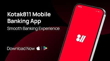 Bank Anytime, Anywhere with Kotak811 | Digital Banking | Kotak811