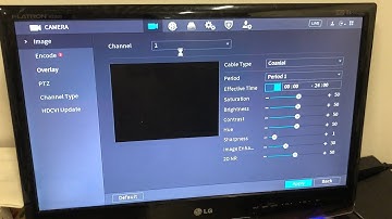 How to configure an analog PTZ to an XVR