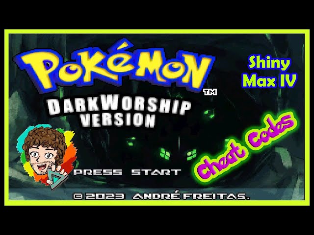 Todos os novos cheat codes para Pokémon Dark Worship 2023 - Max IV