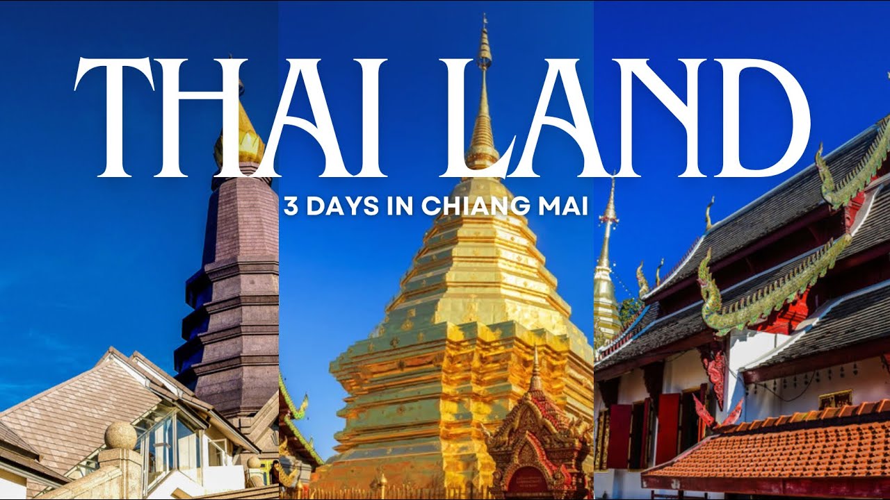 Chiang Mai in 3 Days 🇹🇭: Elephants, Temples, and Artist village!