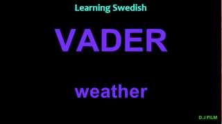 Learning Swedish (Lesson 11) Weather