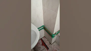 سباكة خارجية لحمام بعد المواسير الحديد القديمة ما ضربت 