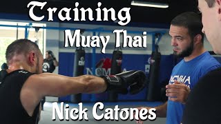 Training Muay Thai at Nick Catone's NJ MMA Gym with James Meals