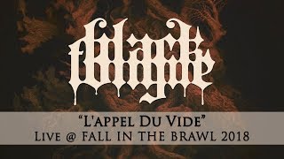 Black Tongue – “L'appel Du Vide” Live @ Fall In The Brawl 2018