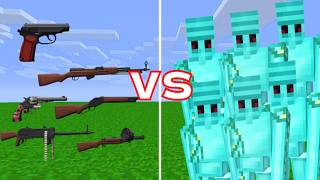 Which TaCz Gunpowder Revolution Gun Can Defeat The Most Golems In Minecraft
