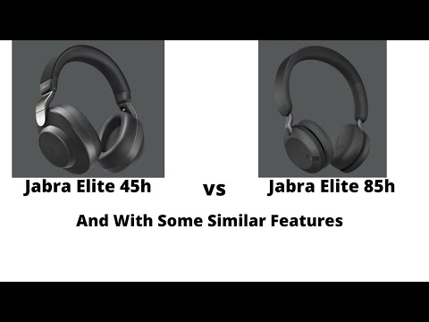 Jabra Elite 45h vs Jabra Elite 85h