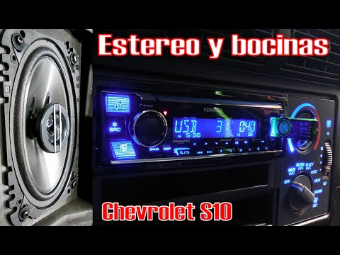 Instalacion de Autostereo, kit de instalacion y 2 Bocinas para tablero (camioneta)