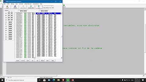 Comparacion de 2 cadenas en ensamblador