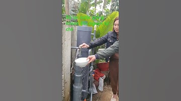 bộ lọc nước giếng khoan đầu nguồn tự chế