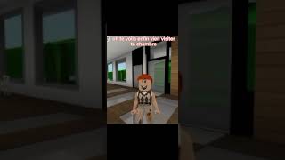 Partie 1: ma tante est folle!😨#pourtoi #roblox #youtubeshorts #rp