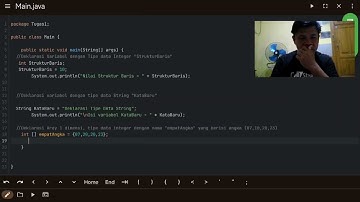 PRAKTIKUM 1 Struktur Data - Deklarasi Variabel dengan Bahasa Pemrograman Java - Universitas Terbuka
