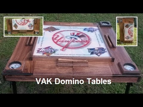 Foldable Domino Table