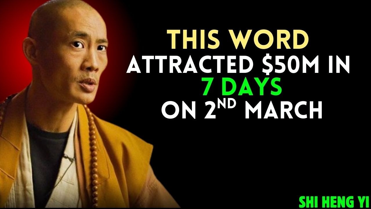 STICK this WORD on your MIRROR and DON’T tell ANYONE | Shi Heng Yi