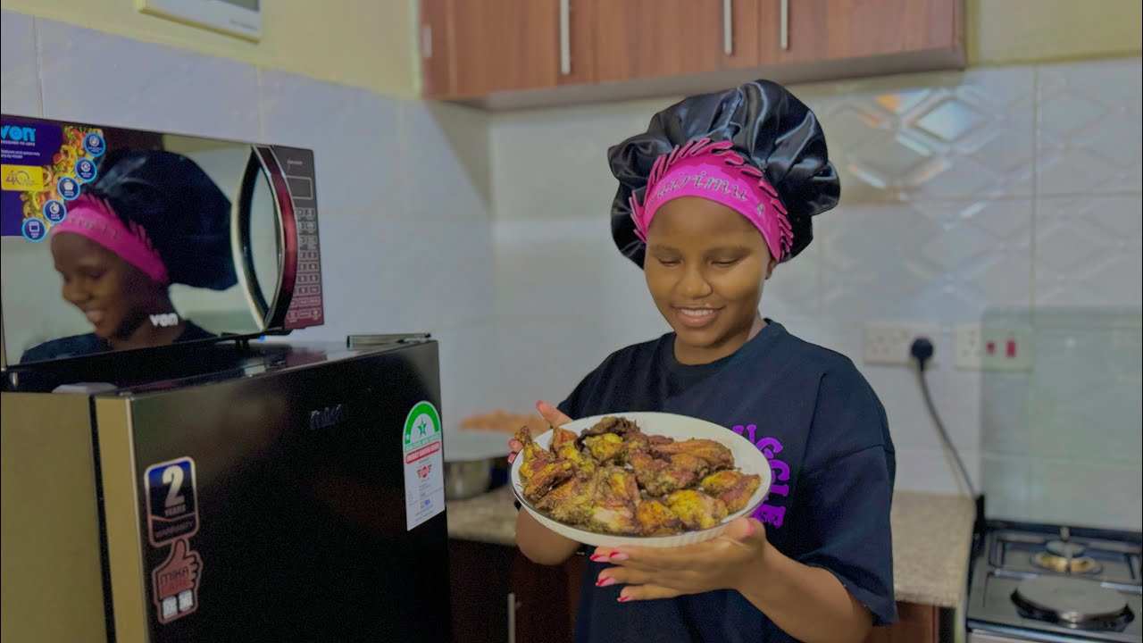 Cooking vlog :Easy oven chicken cooking guide😋	
