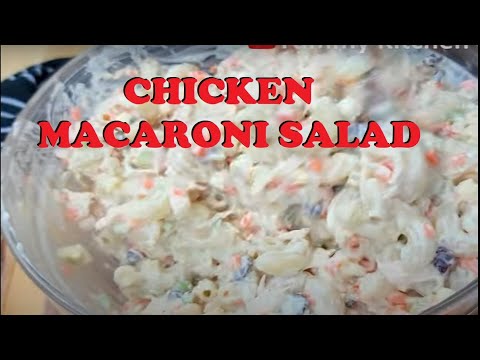 CHICKEN MACARONI SALAD