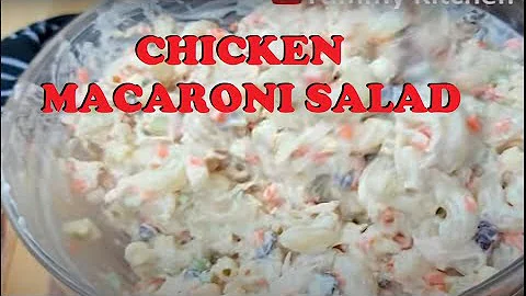 CHICKEN MACARONI SALAD