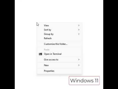 Windows 11 Direct More Options in Right Click Menu