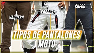 Tipos de PANTALONES de MOTO ¿Cuál elegir?  ¡TE LO EXPLICAMOS!