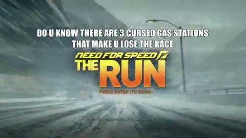 Need For Speed The Run - Cursed Gas Stations
