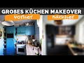 Schwarze Küche - Küchen Makeover - Neue Küche planen und einbauen - Küchenrenovierung - Saris Garage