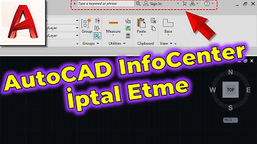 Disable the InfoCenter in AutoCAD