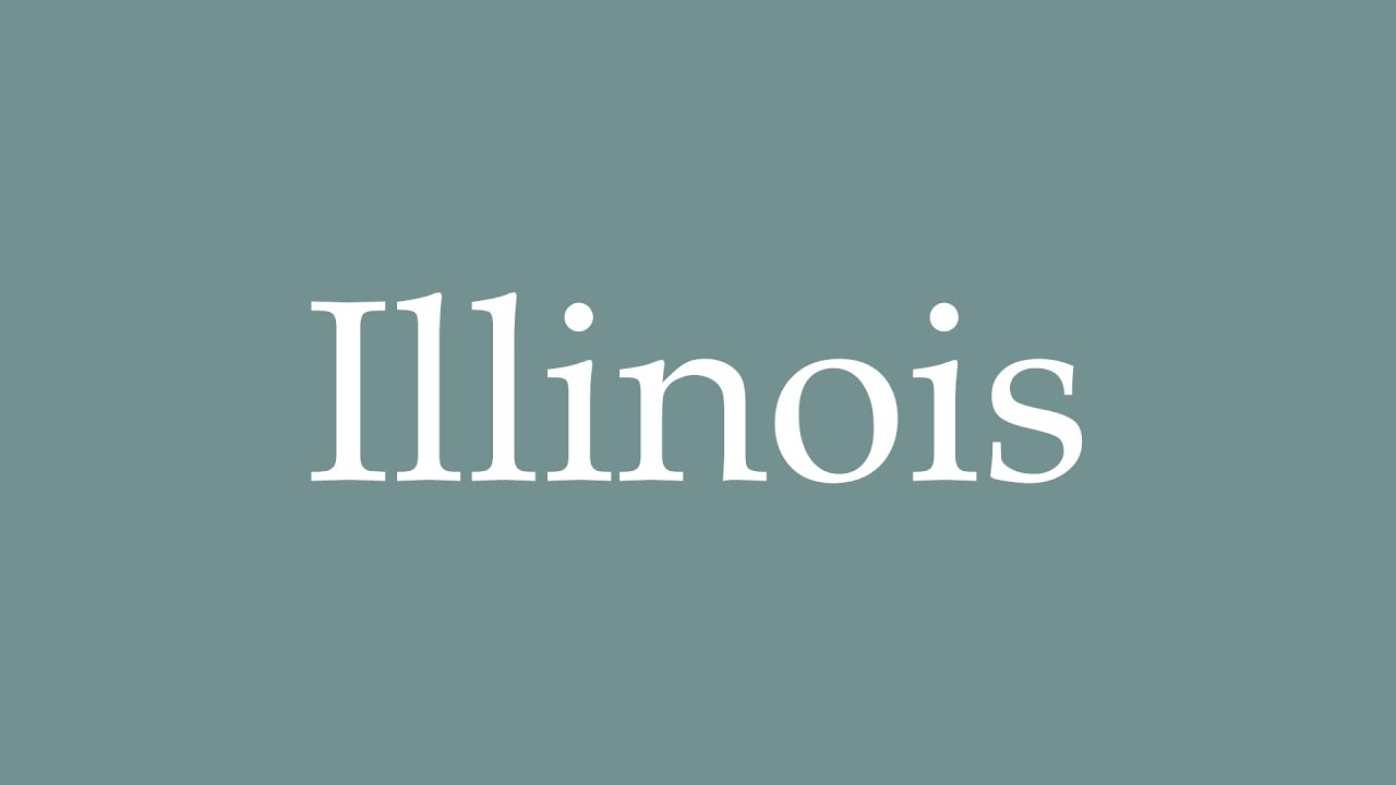 How To Pronounce Illinois In French YouTube