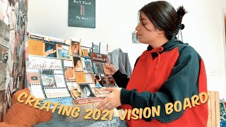 make a vision board with me!! || 2021